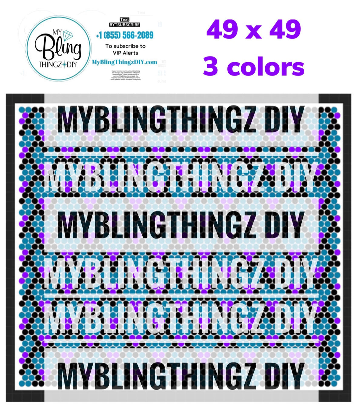 Tumbler Template Bling Box - Dragon Scales #55