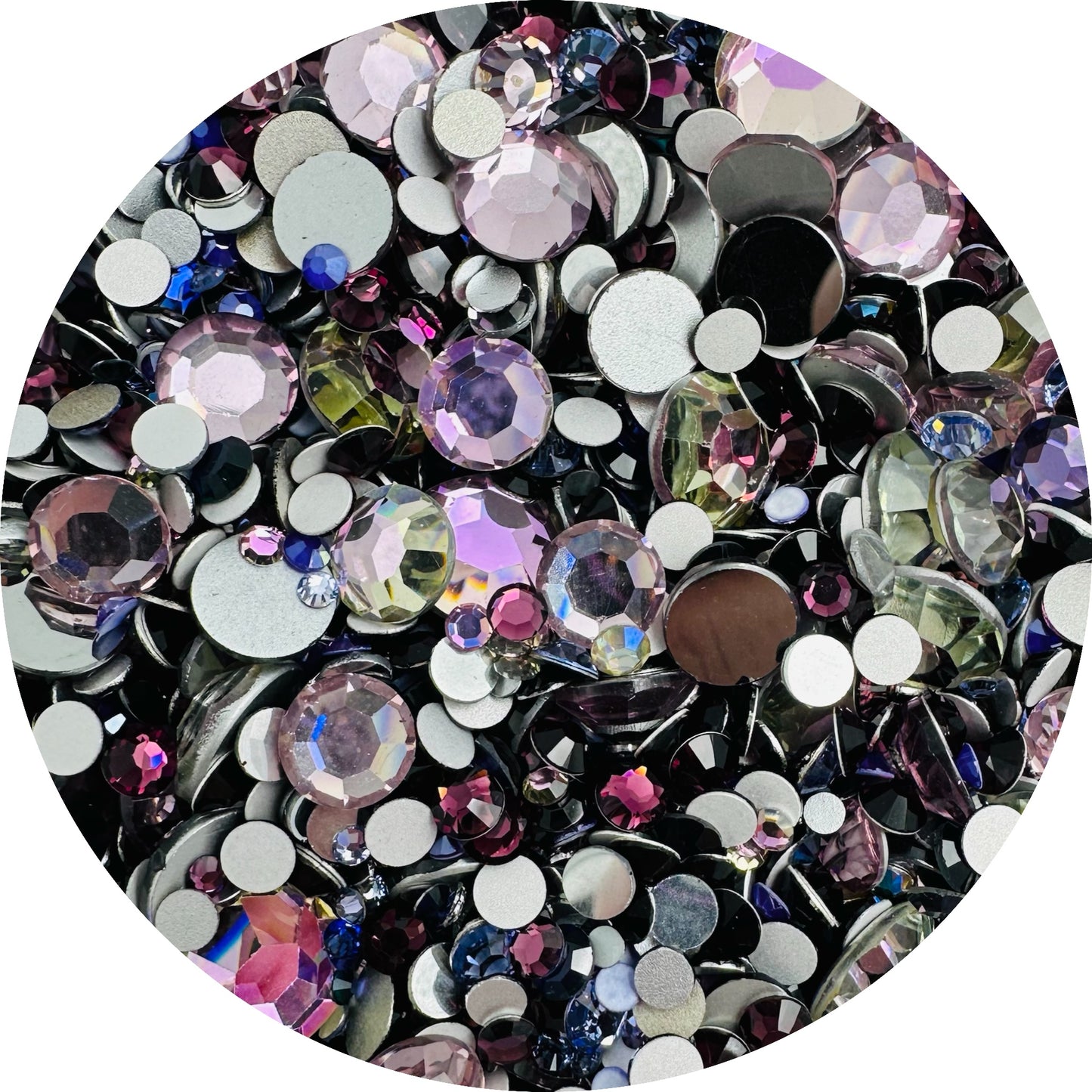 Purple! đ Austrian & Preciosa Stash Bling Mix by MyBlingThingz DIY