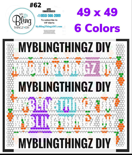 Tumbler Template Bling Box - #62 Resin/Jelly AB
