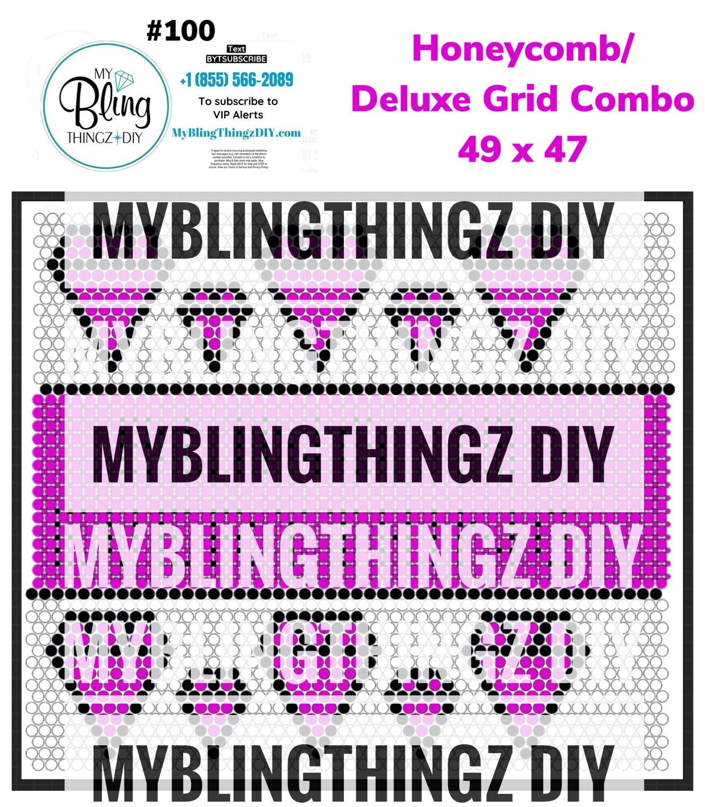 FREE Rhinestone Template No. 100!!