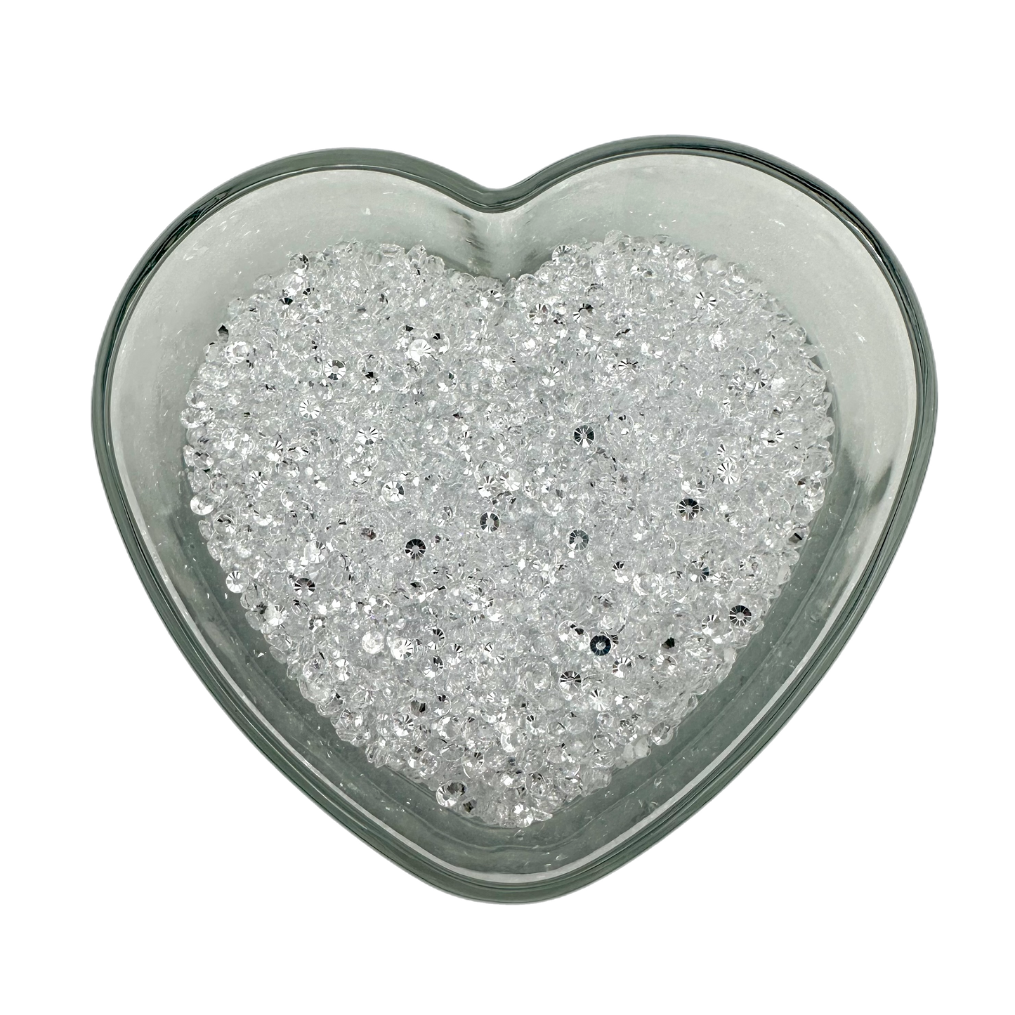 Transparent Crystal Clear Glass Crystals