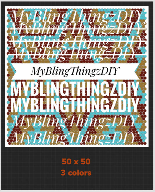 Tumbler Template Bling Box - Halloween Candy