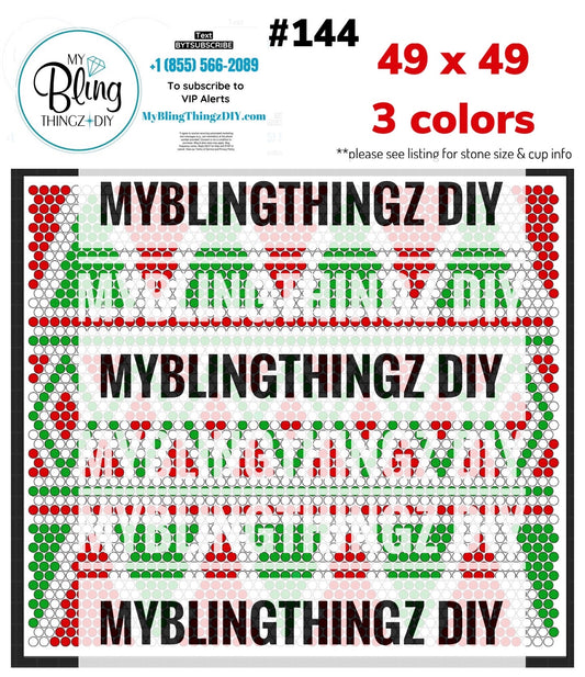 Tumbler Template Bling Box - #144