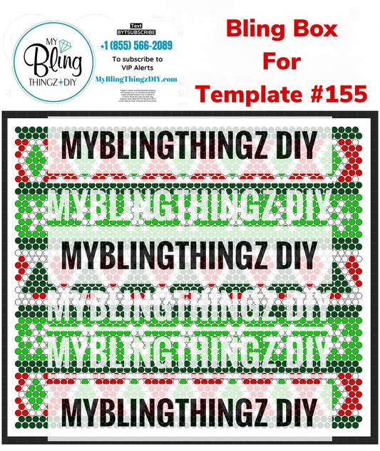 Tumbler Template Bling Box - #155