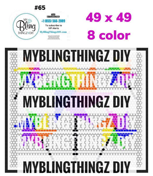 Tumbler Template Bling Box - #65