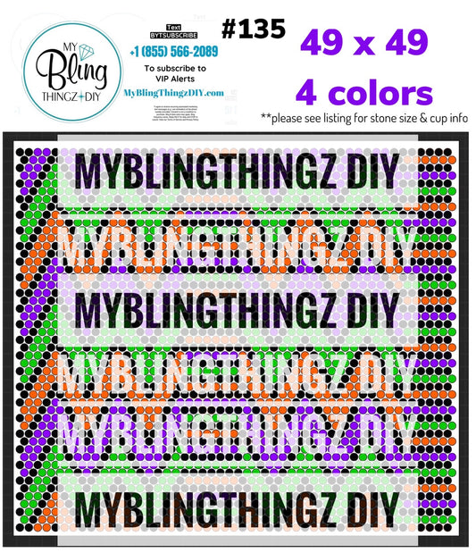 FREE Rhinestone Template No. 135