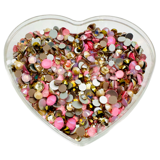 Ballerina Custom All Glass Bling Mix by MyBlingThingz DIY