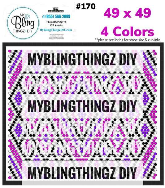 FREE Rhinestone Template No. 170
