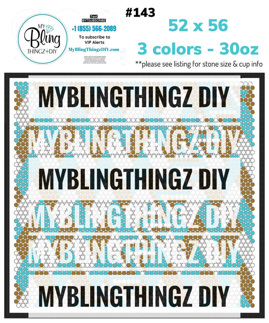 FREE Rhinestone Template No. 143