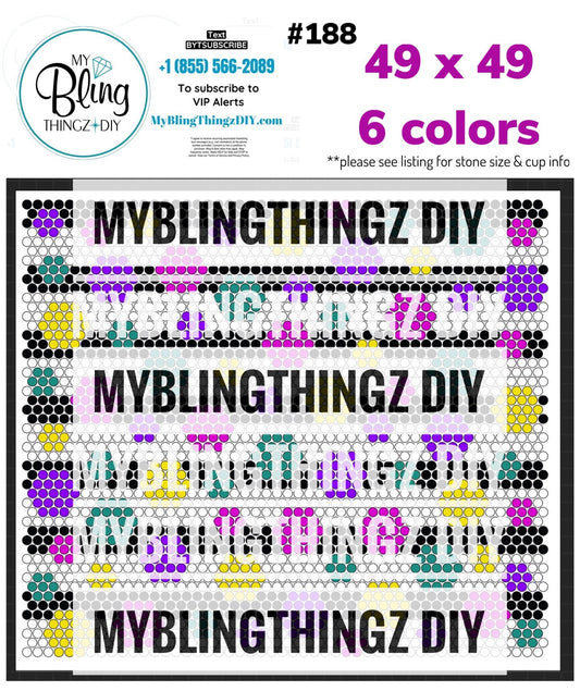 Tumbler Template Bling Box #188