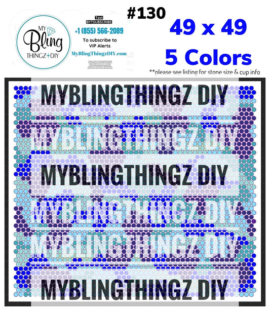 FREE Rhinestone Template No. 130