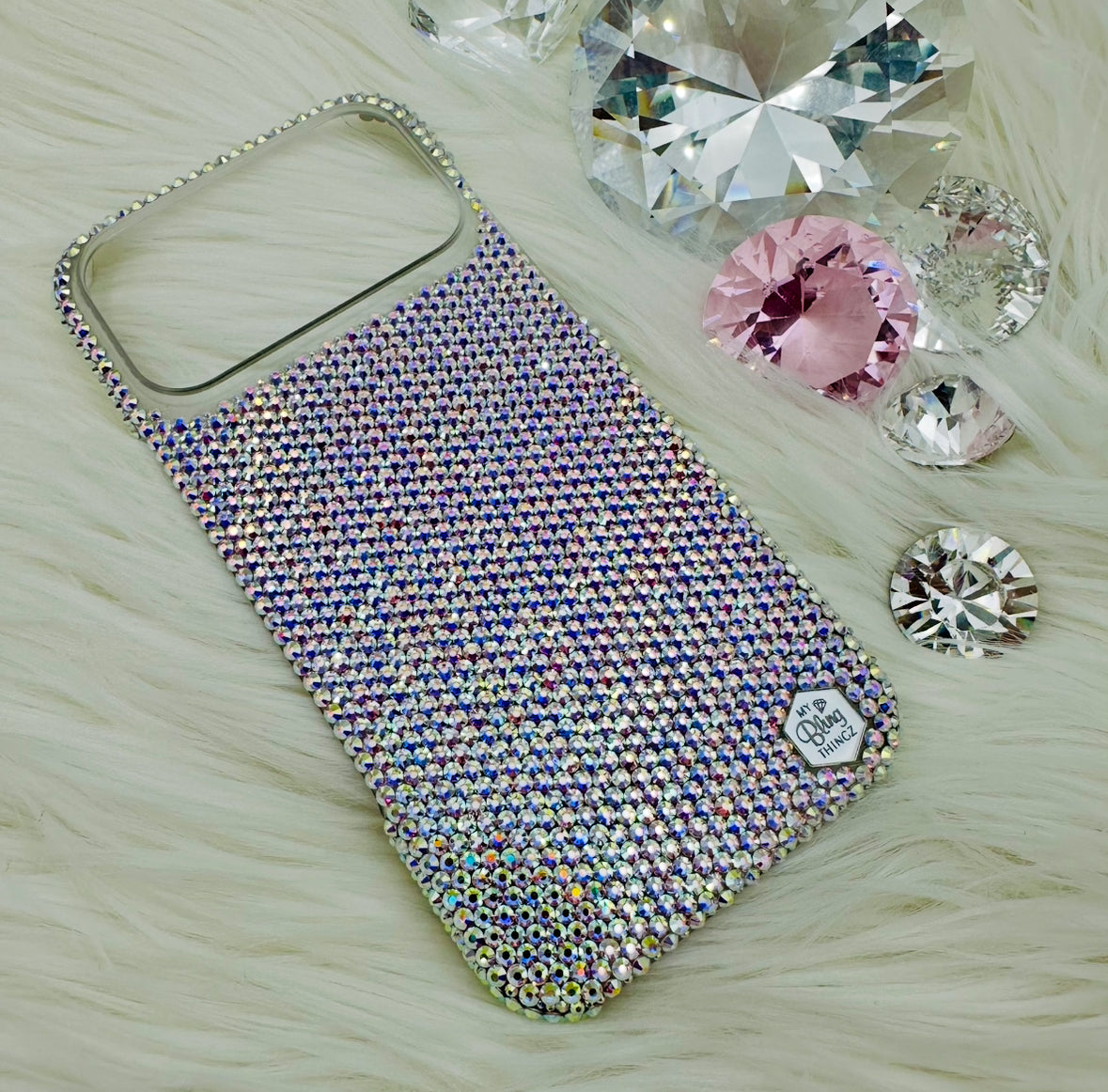 Luxury Bling Phone Case for iPhone - Crystal AB - Made with Swarovski Crystals