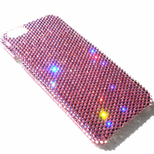 Luxury Bling Phone Case for iPhone, Light Rose, Made with Swarovski Crystals
