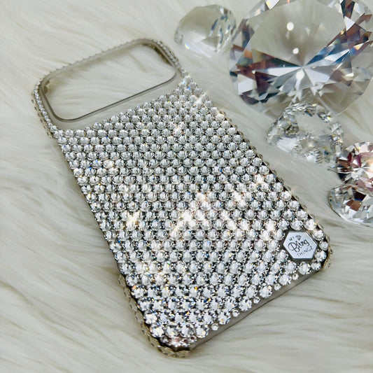 Luxury Bling Phone Case for iPhone, Crystal Clear, Made with Swarovski Crystals