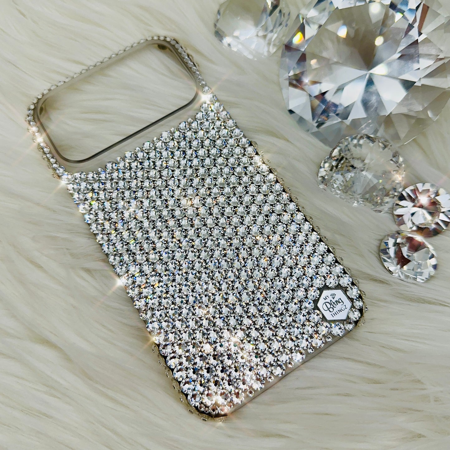 Luxury Bling Phone Case for iPhone - Crystal Clear - Made with Swarovski Crystals