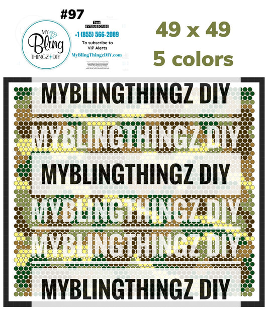 FREE Rhinestone Template No. 97