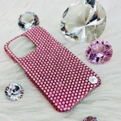 Luxury Bling Phone Case for iPhone, Light Rose, Made with Swarovski Crystals