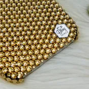 Luxury Bling Phone Case for iPhone - Golden Shadow - Made with Swarovski Crystals