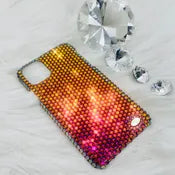 Luxury Bling Phone Case for iPhone - Volcano - Made with Swarovski Crystals