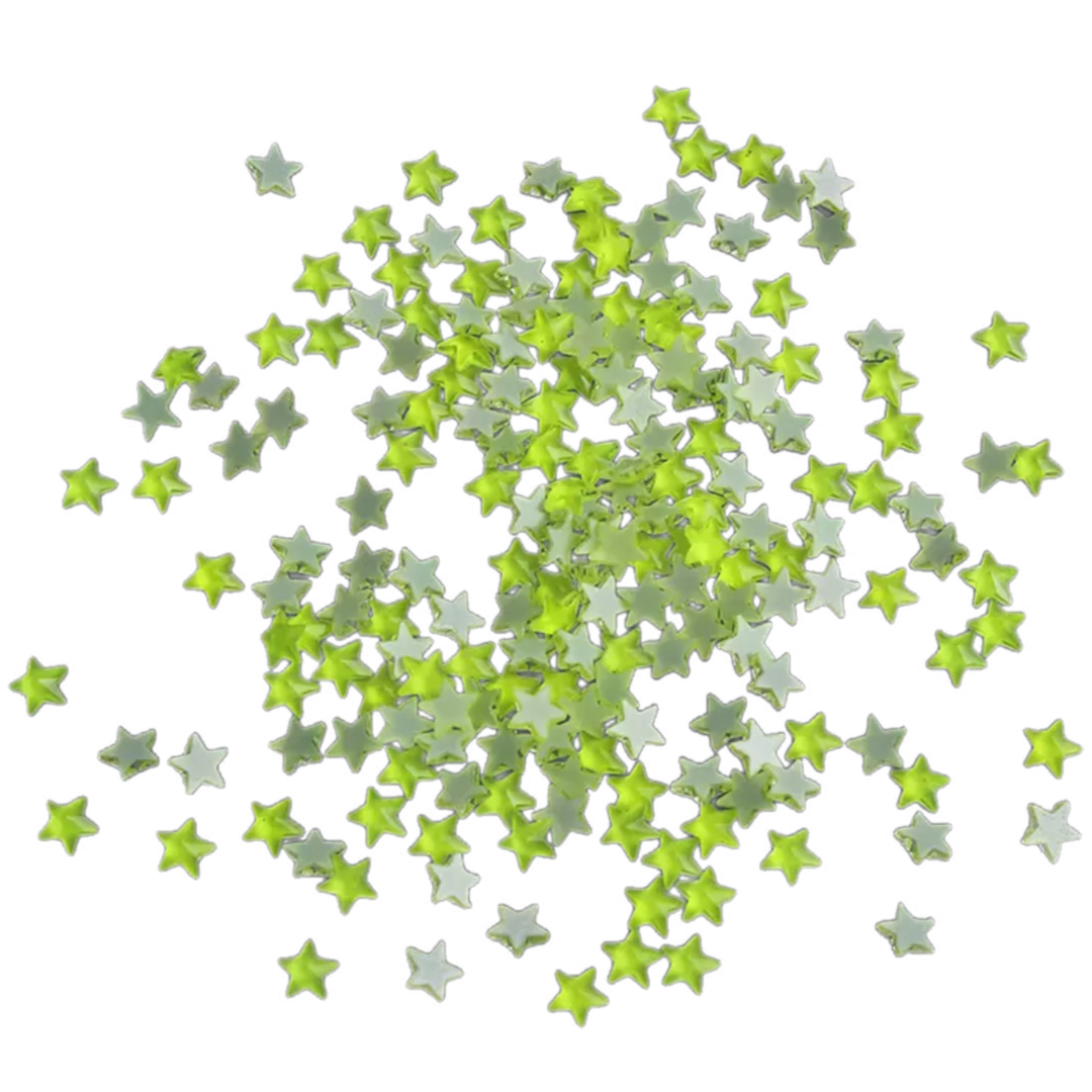 Neon Glass Stars - 5mm