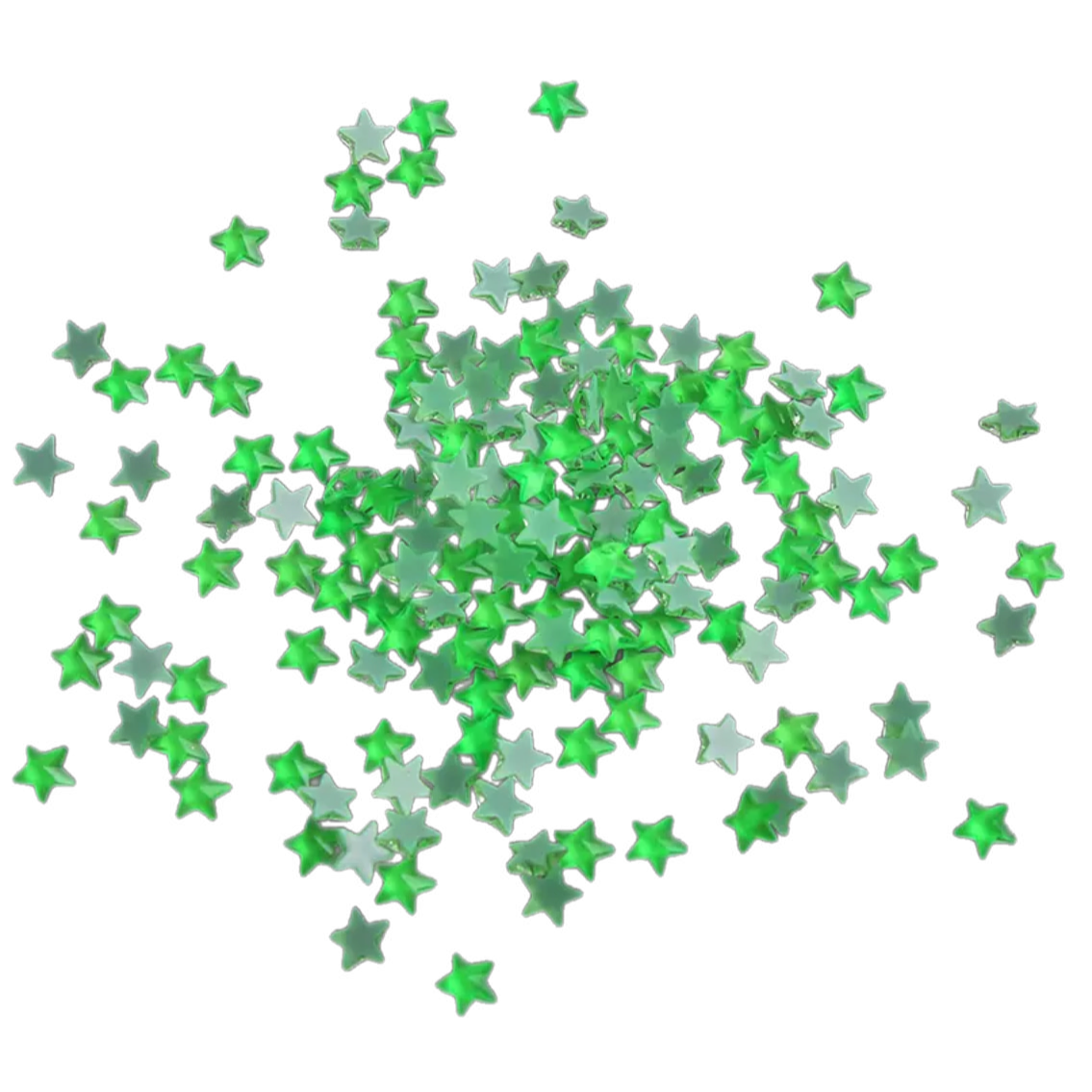 Neon Glass Stars - 5mm