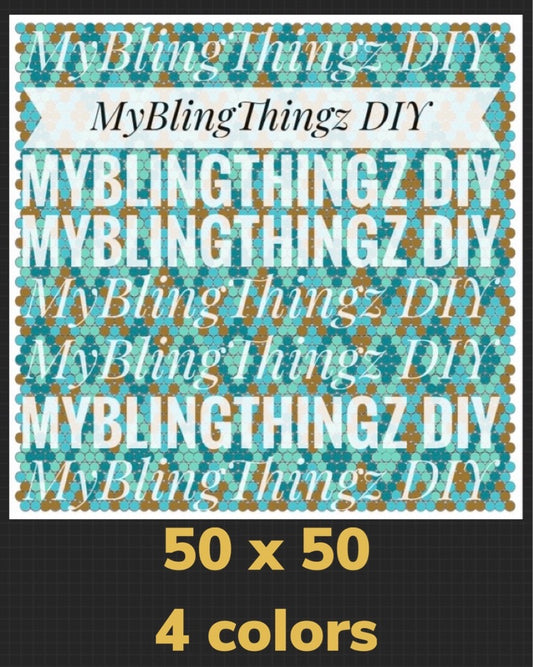 FREE Rhinestone Template No. 4