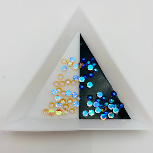 Magic Light Peach Resin Rhinestones