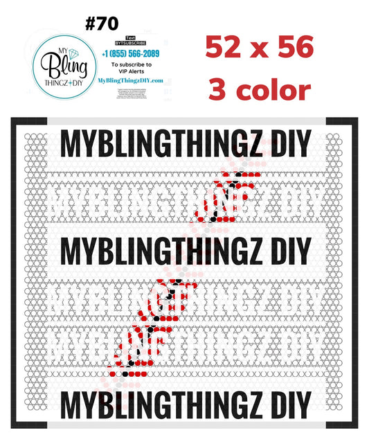 FREE Rhinestone Template No. 70