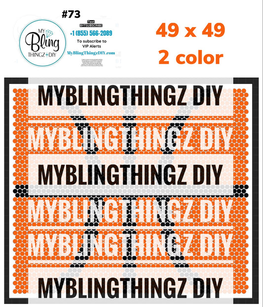 FREE Rhinestone Template No. 73