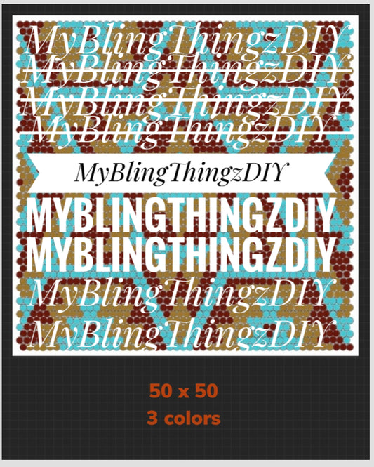 FREE Rhinestone Template No. 2