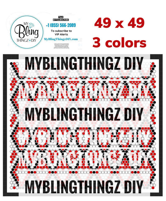 FREE Rhinestone Template No. 41