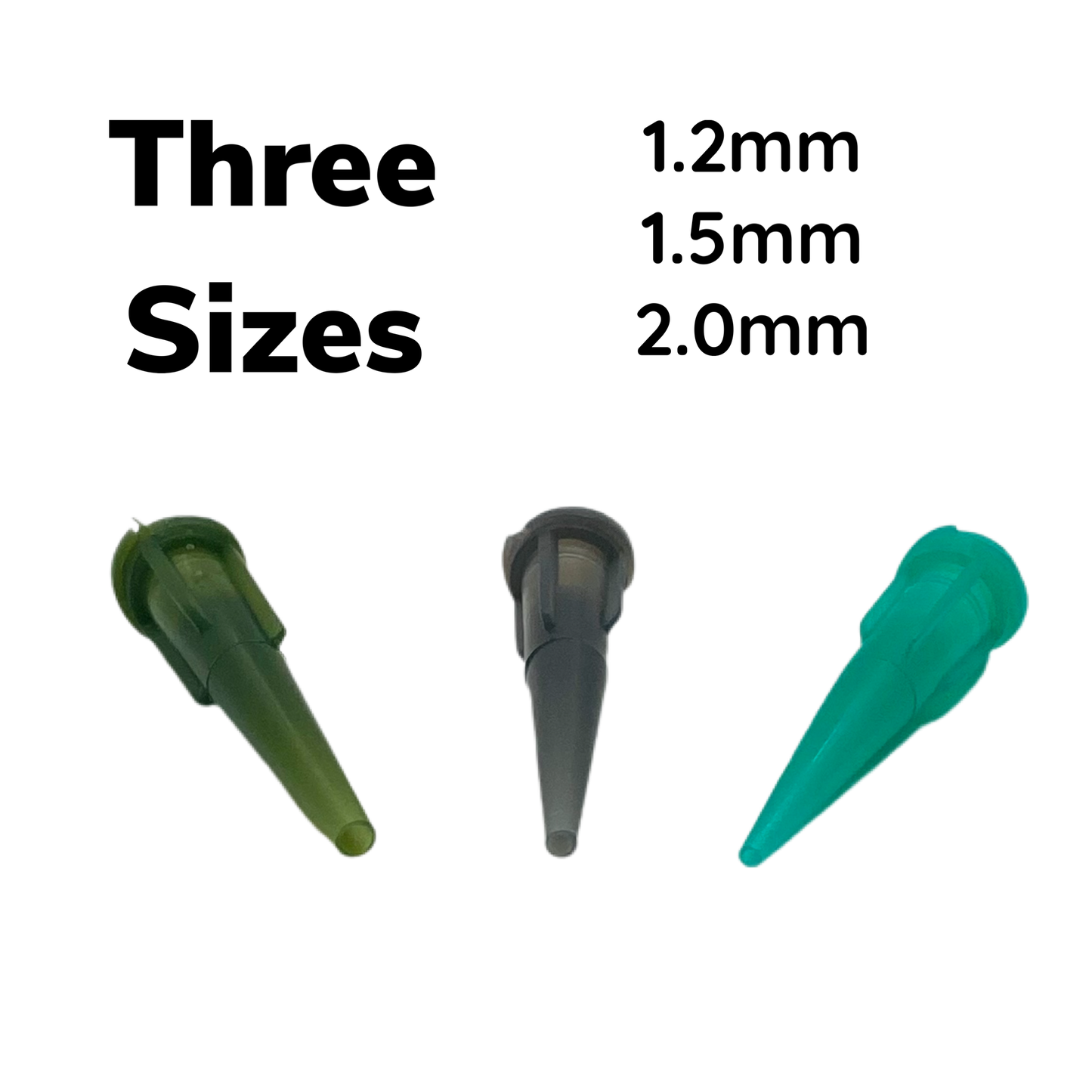 Heather's Favorite Super Soft Glue Bottles - 3 sizes of Precision Tips