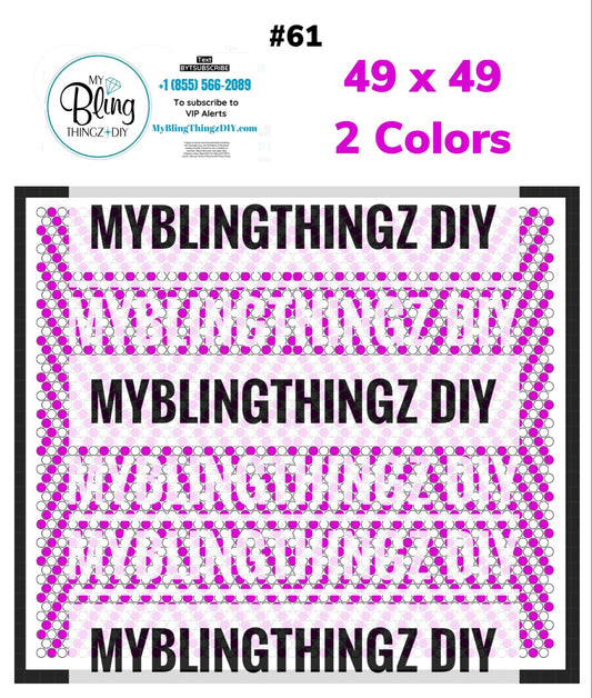 FREE Rhinestone Template No. 61
