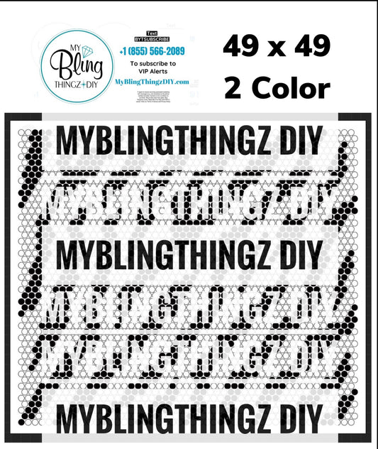 FREE Rhinestone Template No. 53