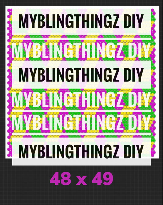 FREE Rhinestone Template No. 5
