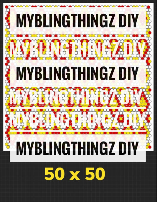 FREE Rhinestone Template No. 7