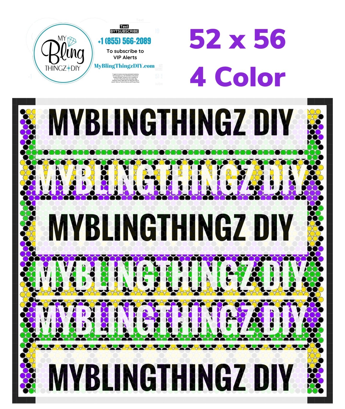 FREE Rhinestone Template No. 49